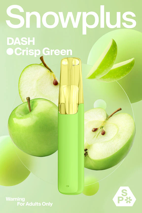 Snowplus DASH 4000 Puffs - Crisp Green