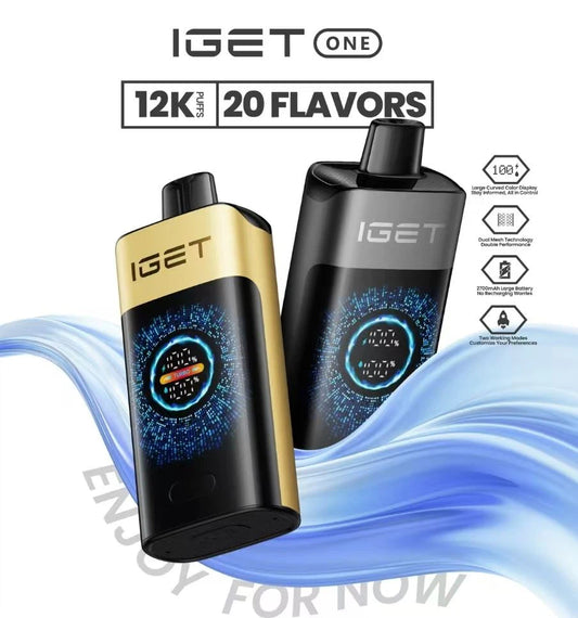 3 x IGET One 12000 Puffs $248.99