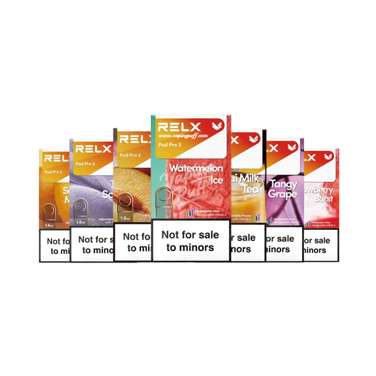 Clearance Sale – 10 × Relx Pods $81.59