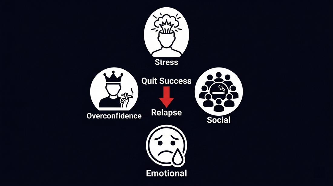 Why Do People Relapse After Months of Quitting? Triggers and Prevention Strategies