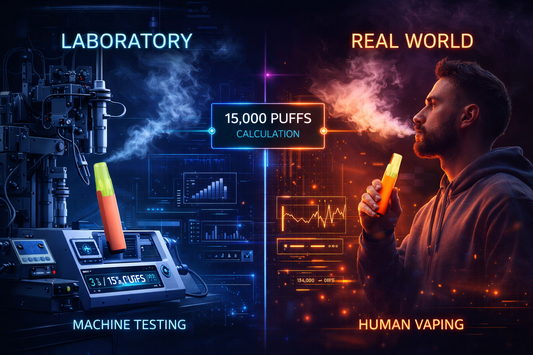 E-Cigarette Puff Count Explained: How Are 15,000 Puffs Really Calculated?
