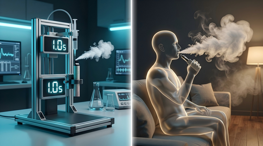 Is Your Vape Puff Count Lying? How Lab Metrics vs. Real Inhalation Physics Compare
