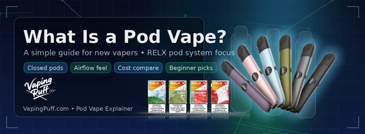 What Is a Pod Vape? A Simple Guide for New Vapers