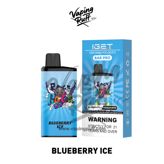 IGET Bar Pro 10000 Puffs - Blueberry Ice