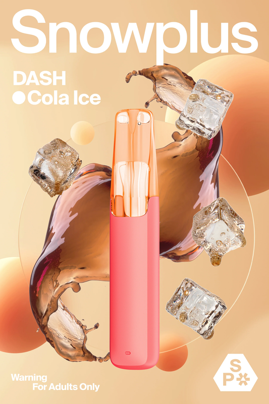 Snowplus DASH 4000 Puffs - Cola Ice