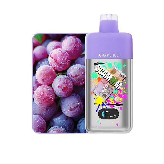$cammm 15000 Puffs - Grape Ice