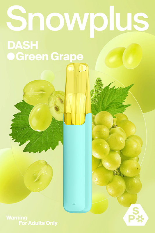 Snowplus DASH 4000 Puffs - Green Grape