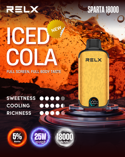 RELX Sparta 18000 Puffs