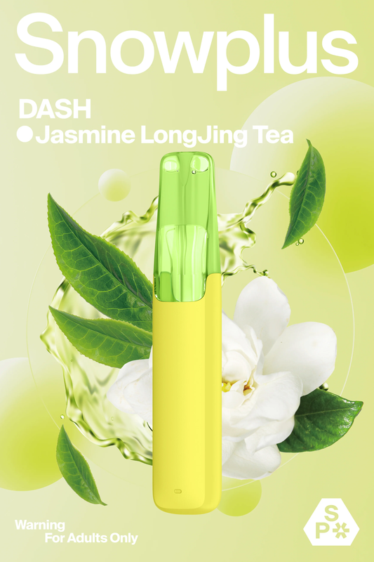 Snowplus DASH 4000 Puffs - Jasmine Longjing Tea