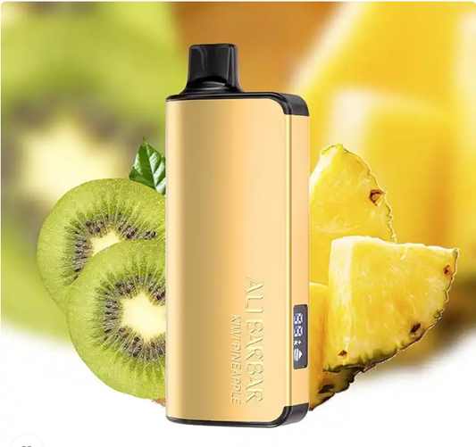 Alibarbar Ingot 9000 Puffs - Kiwi Pineapple