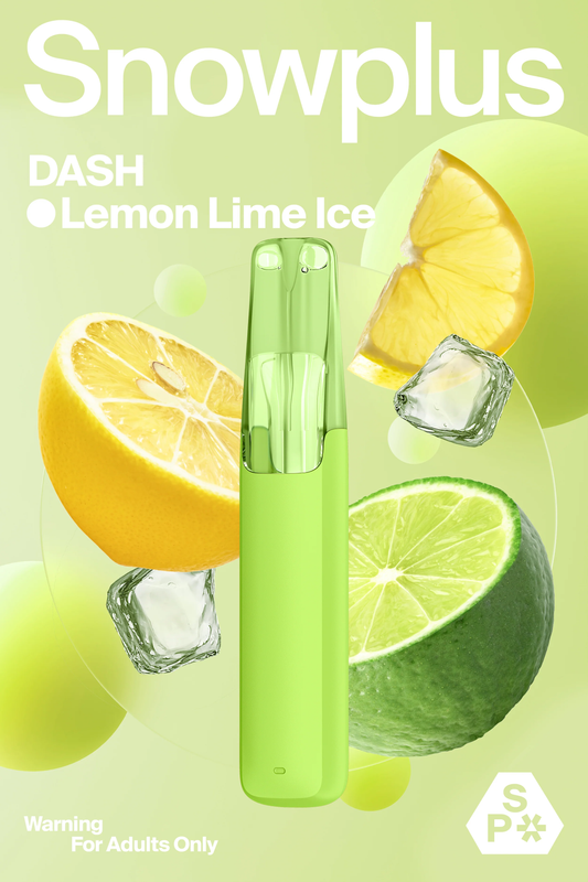 Snowplus DASH 4000 Puffs - Lemon Lime Ice