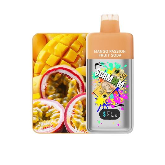 $cammm 15000 Puffs - Mango Passion Fruit Soda