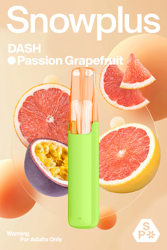 Snowplus DASH 4000 Puffs - Passion Grapefruit