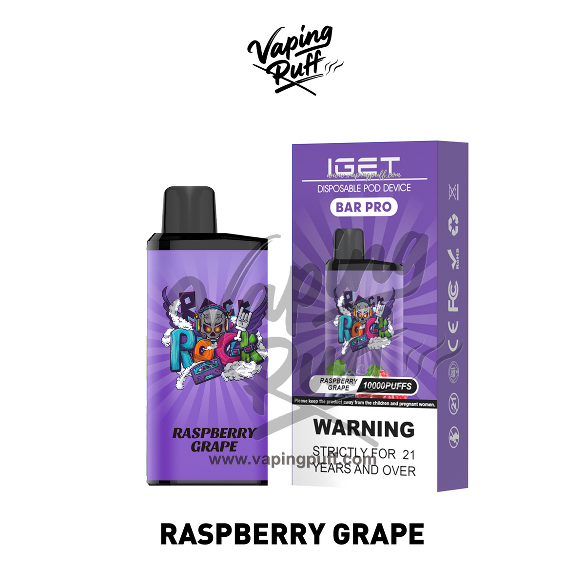 3 x IGET Bar Pro 10000 Puffs $233.99