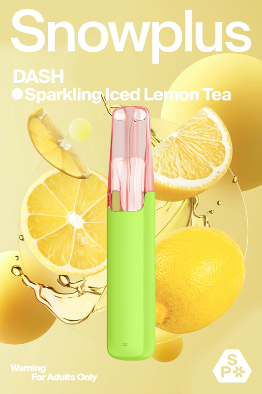 Snowplus DASH 4000 Puffs - Sparkling Iced lemon Tea