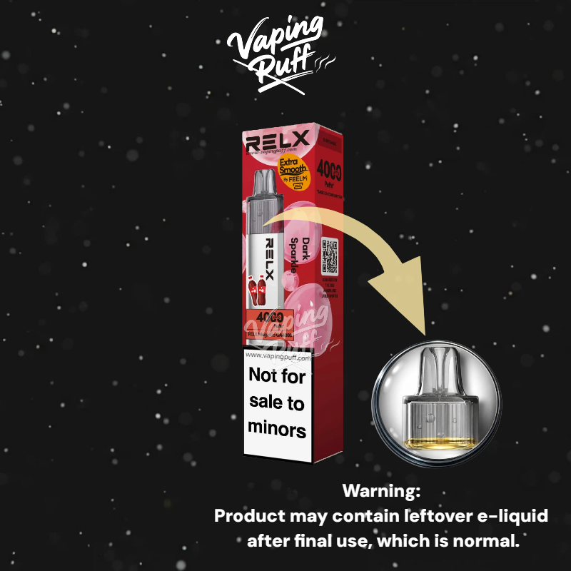 5 x Relx MagicGo 4000 Puffs $144.99