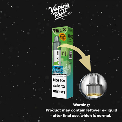 5 x Relx MagicGo 4000 Puffs $144.99