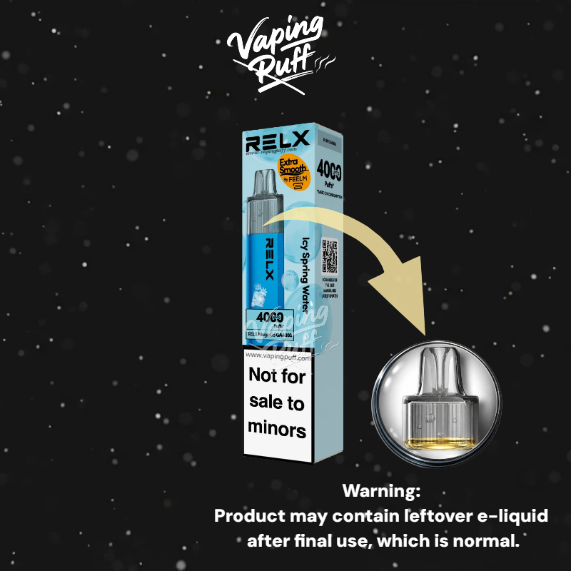 5 x Relx MagicGo 4000 Puffs $144.99