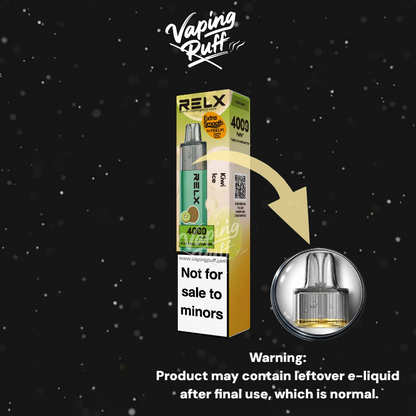 5 x Relx MagicGo 4000 Puffs $144.99