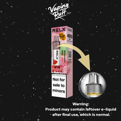 5 x Relx MagicGo 4000 Puffs $144.99