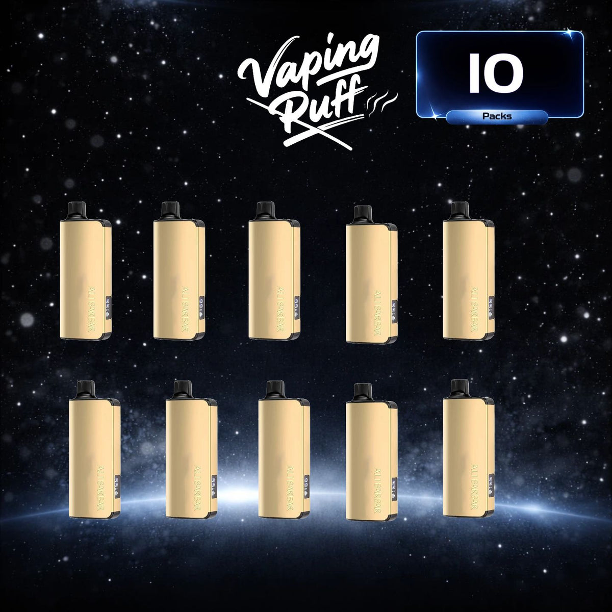 10 x Alibarbar Ingot 9000 Puffs $299.99