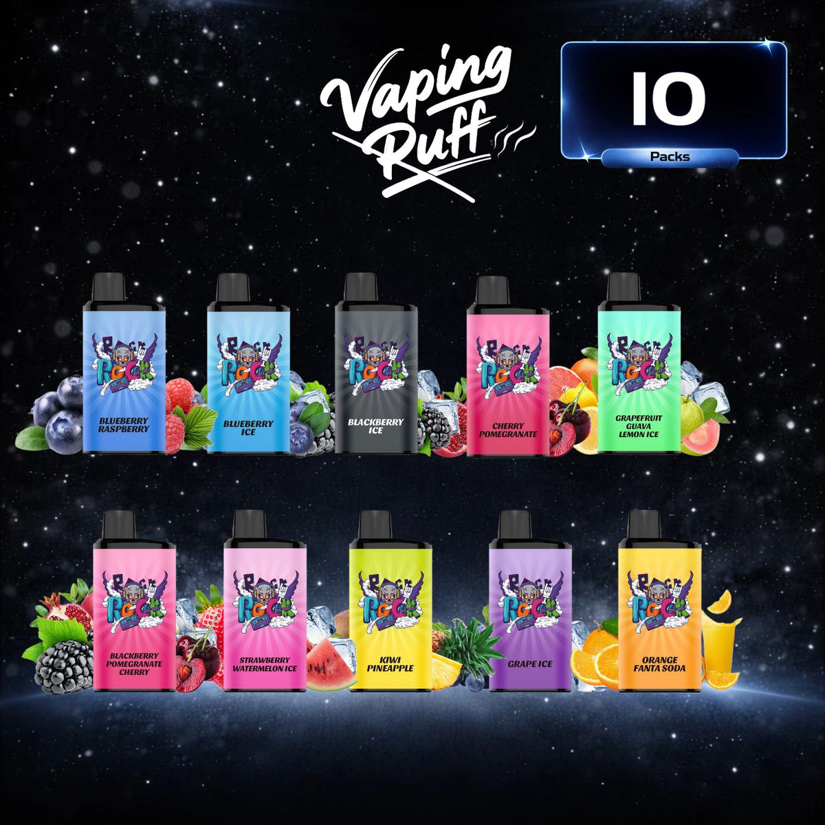 10 x IGET Bar Pro 10000 Puffs  $749.99