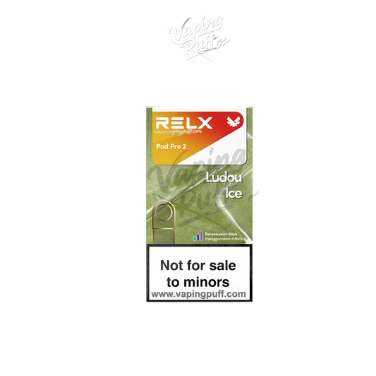 RELX Infinity Pod Pro 2 Ludou Ice (Mung Bean) flavored pod.