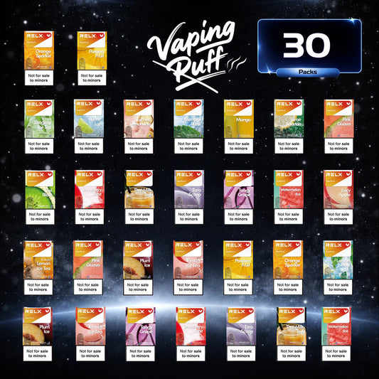 30 × Relx Pods $374.99