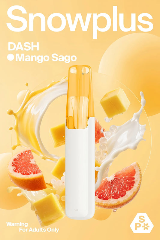 Snowplus DASH 4000 Puffs - Mango Sago