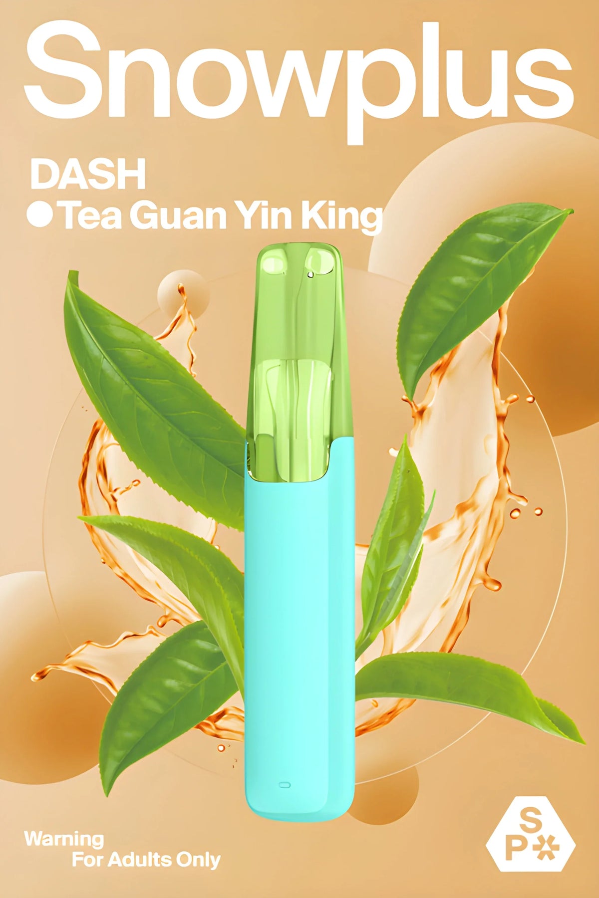 Snowplus DASH 4000 Puffs vape in Honey Yuzu Tea ¨C available at VapingPuff with fast Australia shipping to Sydney, Brisbane, Adelaide, Hobart and same-day Melbourne delivery.